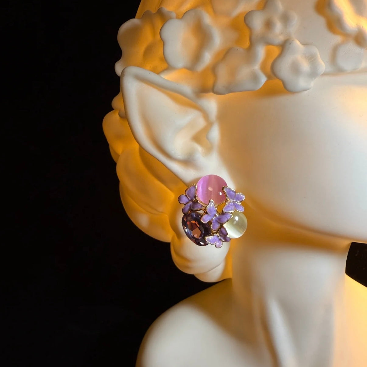 Pastel Gaze Vintage Earrings