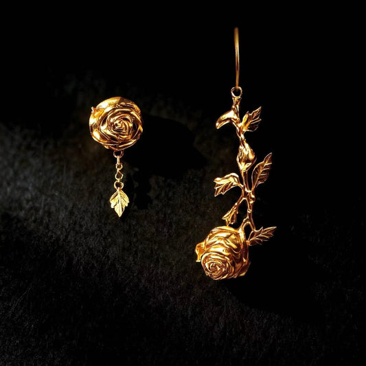 Glacier Rose Shinning Earrings