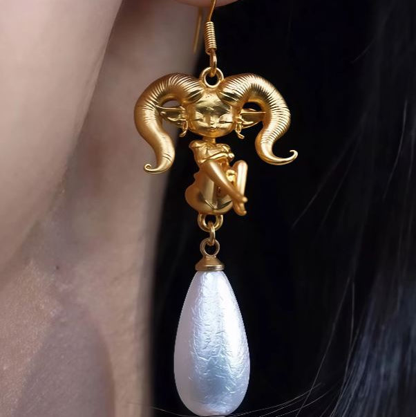 Aries Shining Courage Earrings