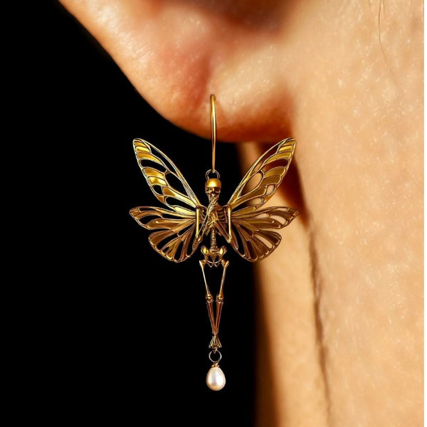 Butterfly Fairy Shining Earrings
