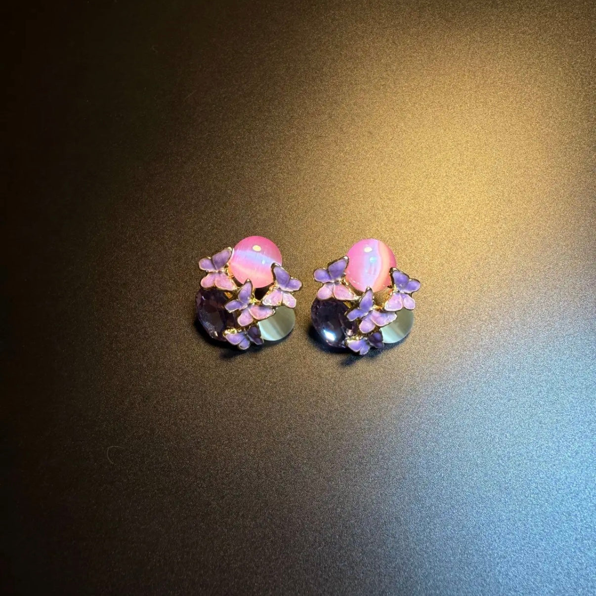 Pastel Gaze Vintage Earrings