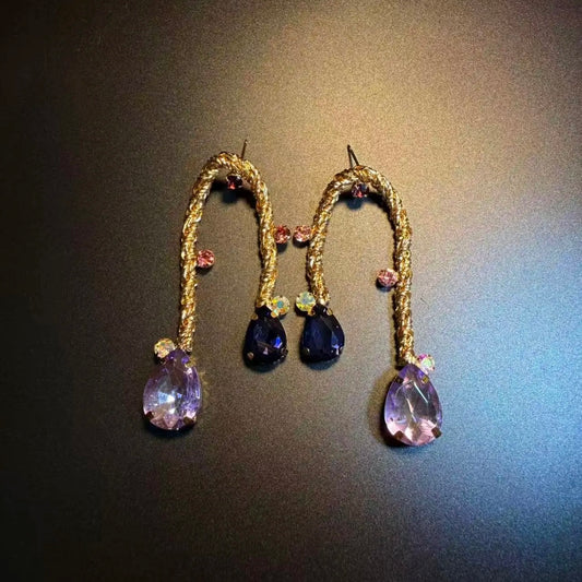 Amethyst Vintage Earrings