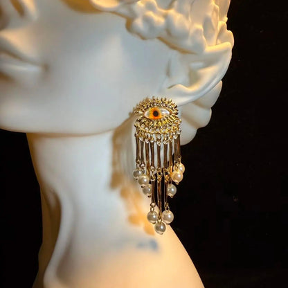 Mystic Eye Vintage Earrings