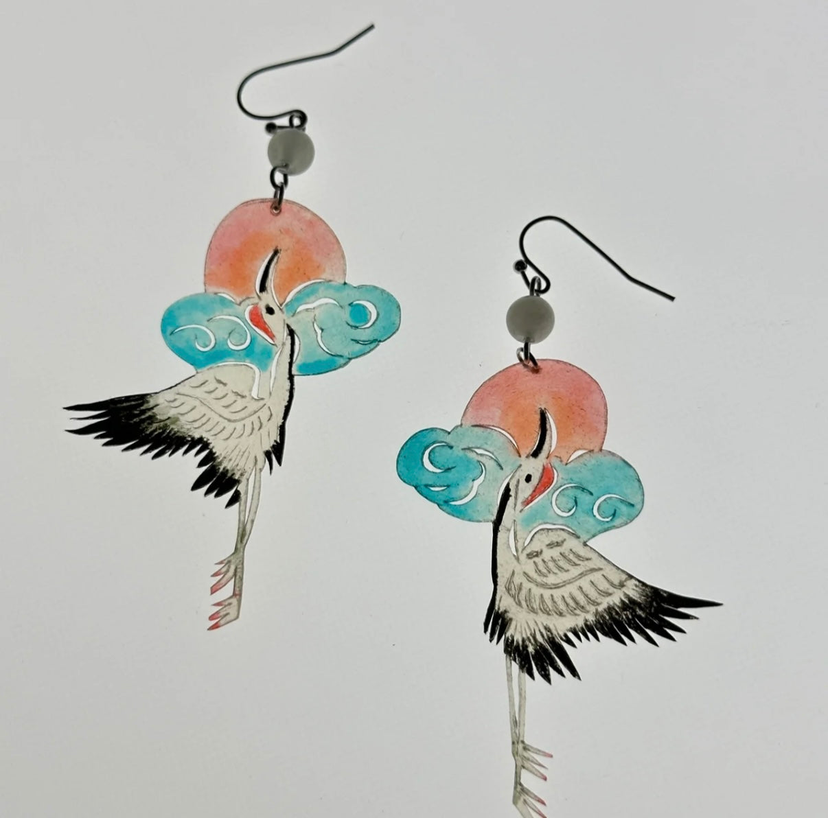 【Soulflight】—— Mythic Bird Silhouette Earrings 