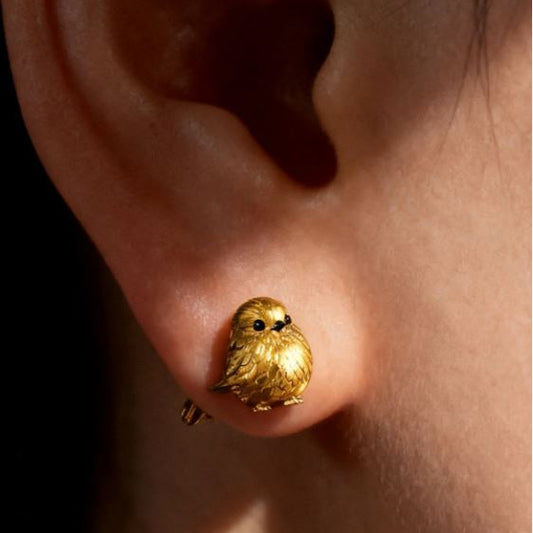 Lucky Bird Shinning Drop Earrings